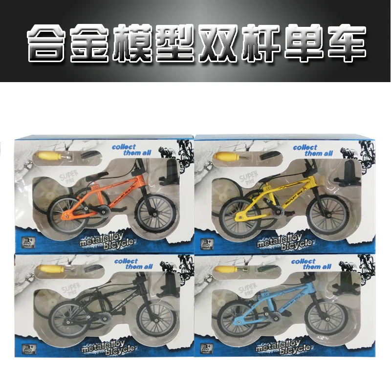 Мини пальцем BMX велосипед Флик Трикс Finger Bikes модель игрушки палец велосипеда
