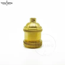 БЕСКЛЮЧЕВОЙ медный патрон для лампы E26/E27 античный медный ламповый патрон винтажный держатель лампы DIY подвесные светильники