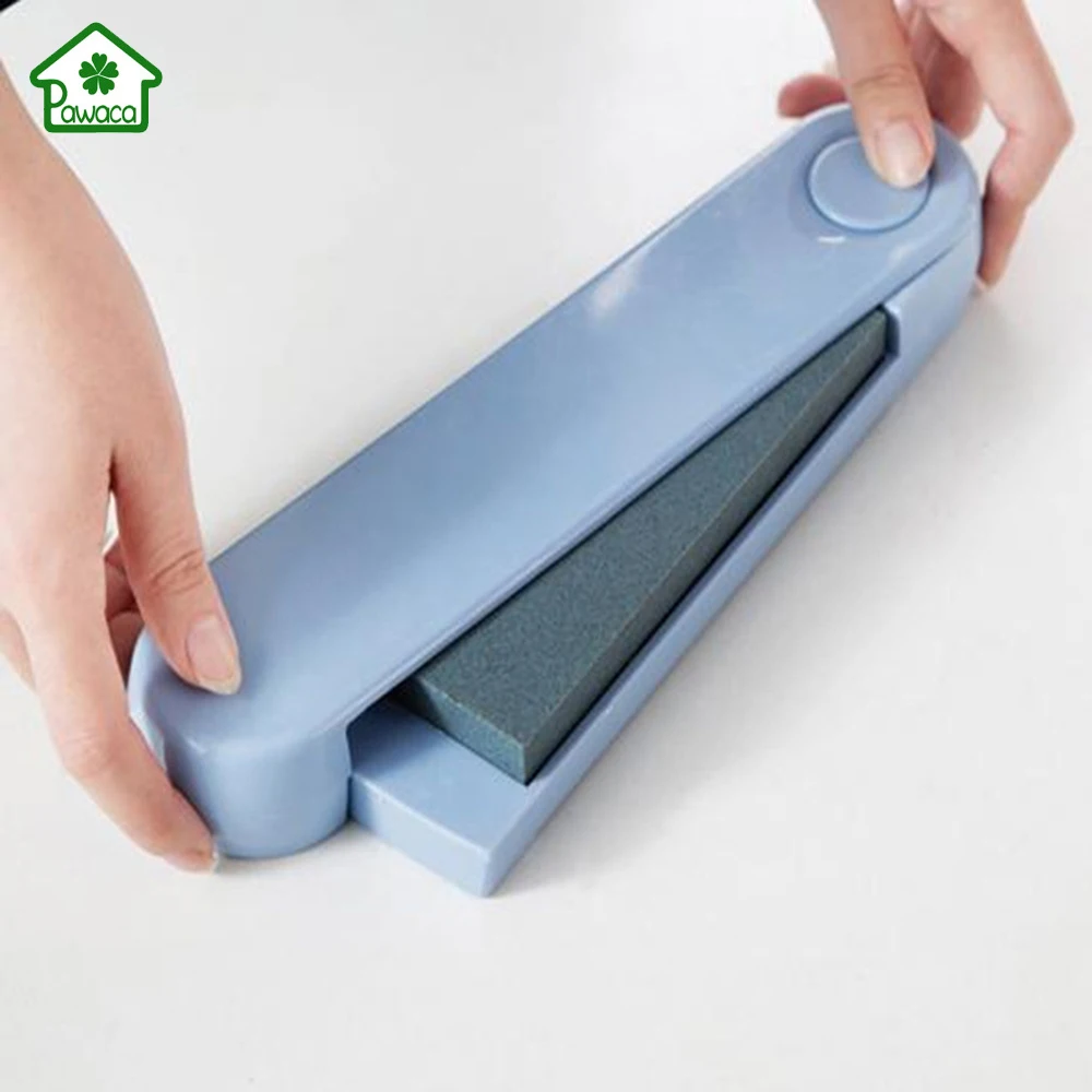 

Multi functional fine Sharpening Stone Grit Coarse Fine Combination Double Side Whetstone Grindstone Free rotation with lid