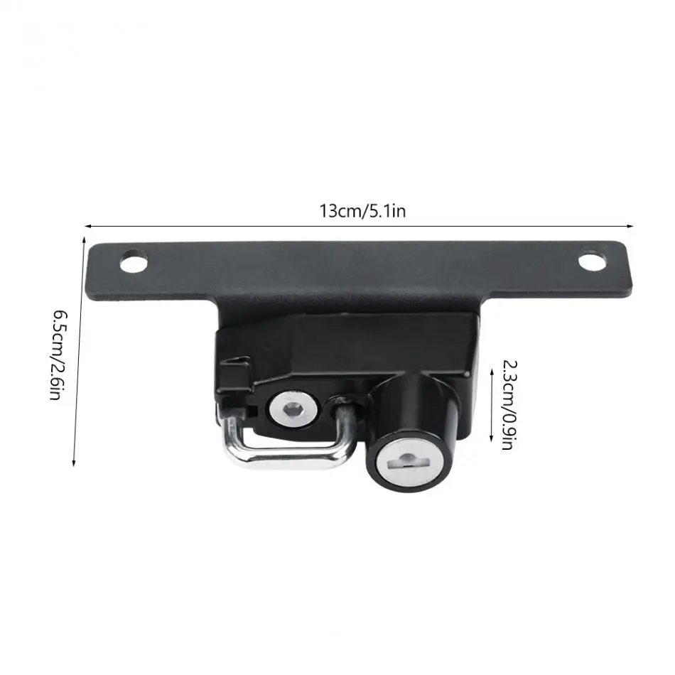 Мотоциклетный шлем замок мотоциклетный левый сплав Шлем Замок Крепление крюк универсальный для BMW R Nine T модели