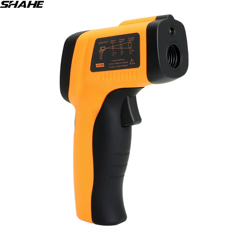 

SHAHE Electronic Thermometer -50~550 C Handheld Digital Laser Thermometer gun non contact pyrometer infrared Temperature Meter