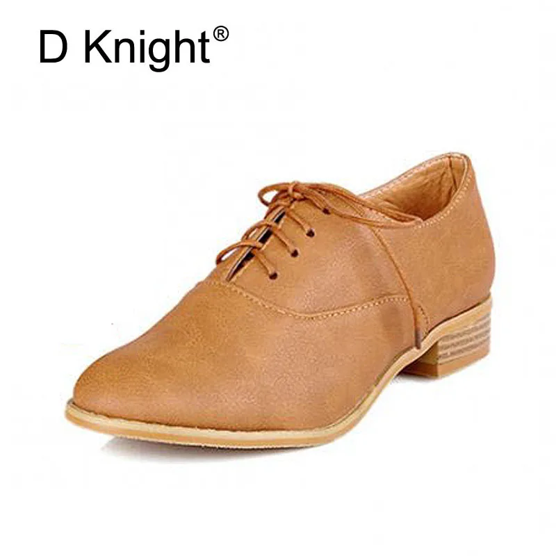 

Brogue Shoes Woman Lace-up Platform Oxfords British Style Creepers Vintage Flat Casual Women Shoes Plus Size 34-43 Laides Shoes