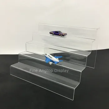 

5 Tier Desktop Acrylic Step Display Stand Holder For Small Toys Jewelry