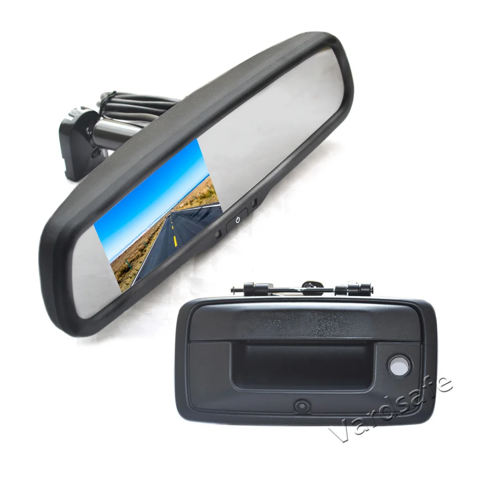 

Vardsafe VS219R | Tailgate Reverse Backup Camera + Replacement Mirror Monitor for Chevrolet Colorado / GMC Canyon (2015-2019)