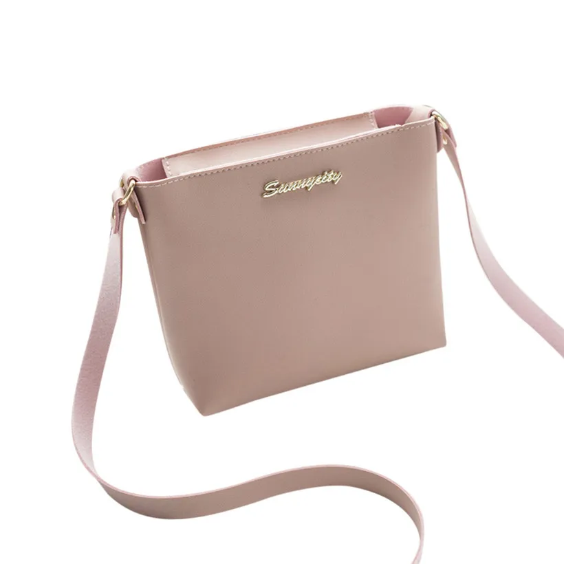 Female Luxury Handbag Designer Artificial Leather Messenger Bag Fashion Shoulder Bag Women 2018 New Messenger Bag