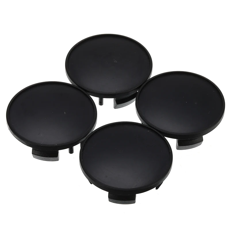 

4 Pcs/Set 54mm Universal Black Car Wheel Center Hub Caps Wheel Center Cover Tyre Rim Hub Emblem Bandages