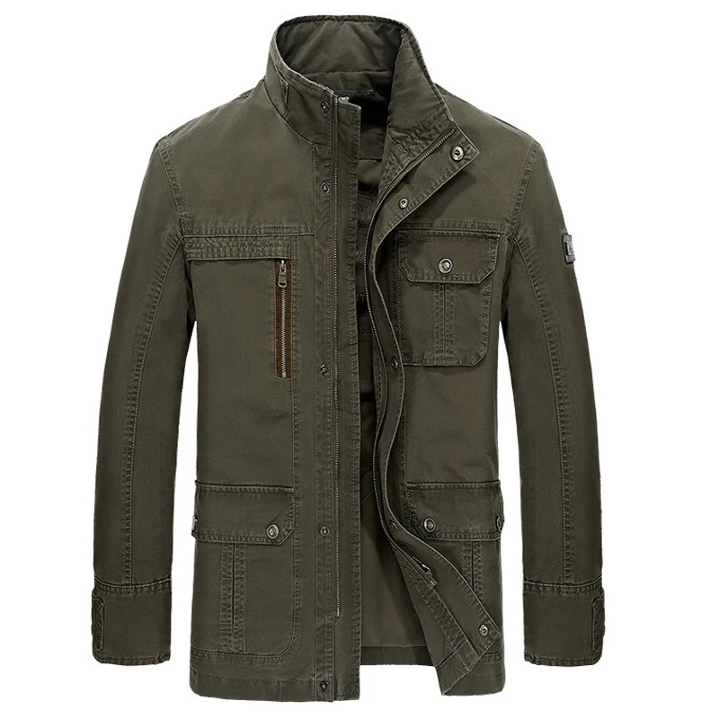 abrigos de hombre estilo militar