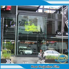1 шт прозрачная голографическая проекционная пленка клейкая задняя голографические проекции экран автомобильные display1.52x0.5m