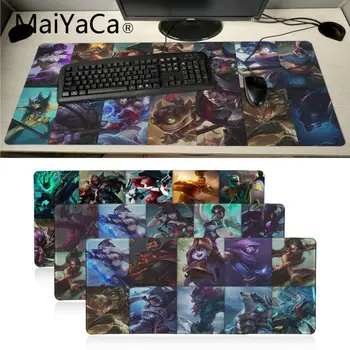 

Maiyaca League of legend Heroes LOL DIY Design Pattern Game mousepad Laptop Computer gaming Mat Large mouse pad gaming pad mouse