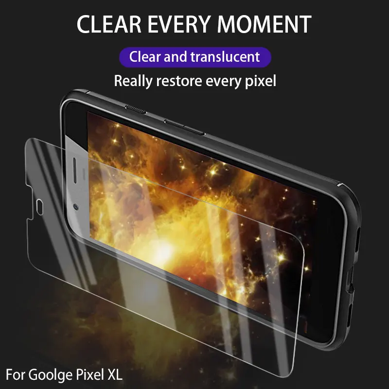 Nueva película protectora de pantalla de vidrio templado cristalizar Para Google Pixel XL Nueva película protectora de pantalla de vidrio templado cristalizar Para Google Pixel XL