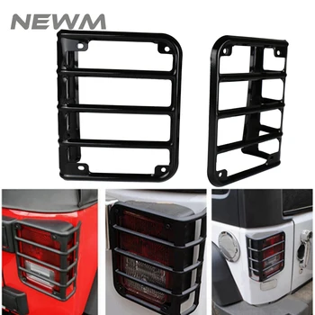 

For Jeep JK Tail light Stainless Steel Mount Bracket Protect Cover Guards Rear Taillights for 07-16 Jeep Wrangler JK Accessories