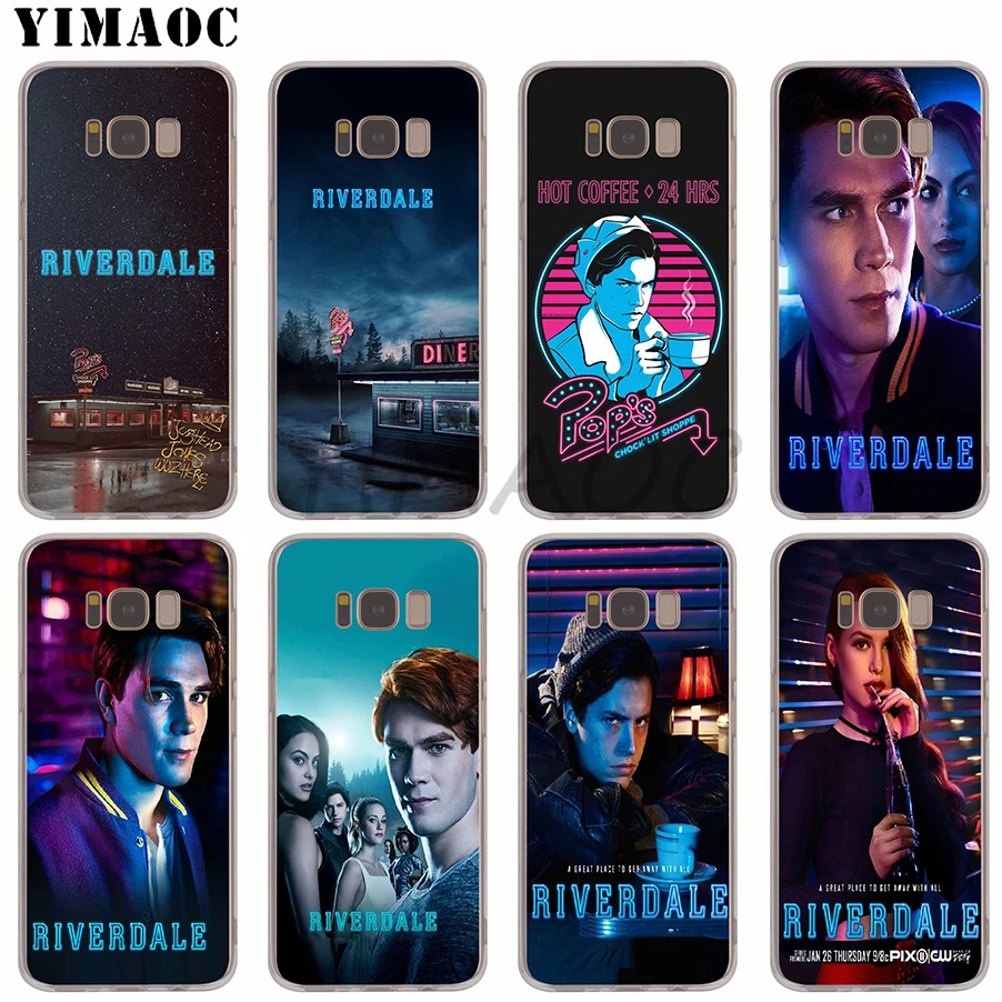 

YIMAOC Archie Betty Veronica Riverdale Soft TPU Case for Galaxy A5 A6 A7 A8 A9 J3 J5 J6 J7 S7 S10 Edge S8 S9 Plus Note 8 9