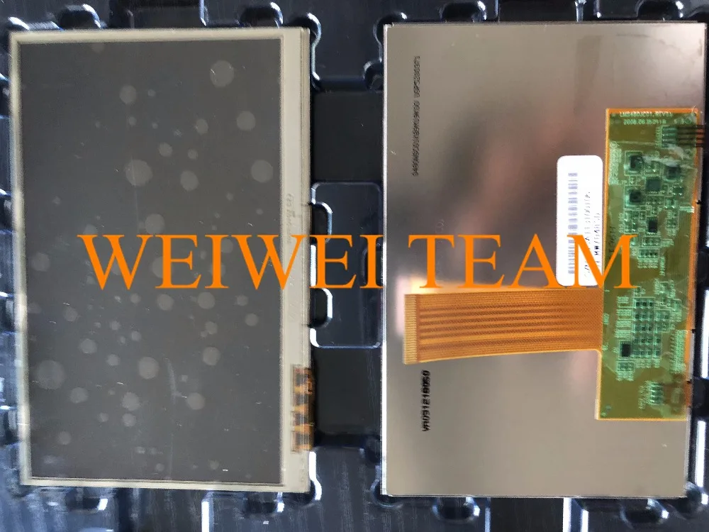 

4.8 inch TFT LCD Display LMS480JC01 LTS480WS-C01 GPS LCD Screen 1024*600 Panel with Touch Screen Digitizer Replacement