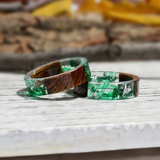 Bague en bois Nature