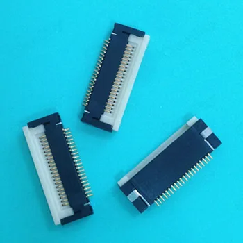 

30 Pin 0.5MM FPC Connector LCD Screen Cable Socket High Resistance Clamshell Type Connector