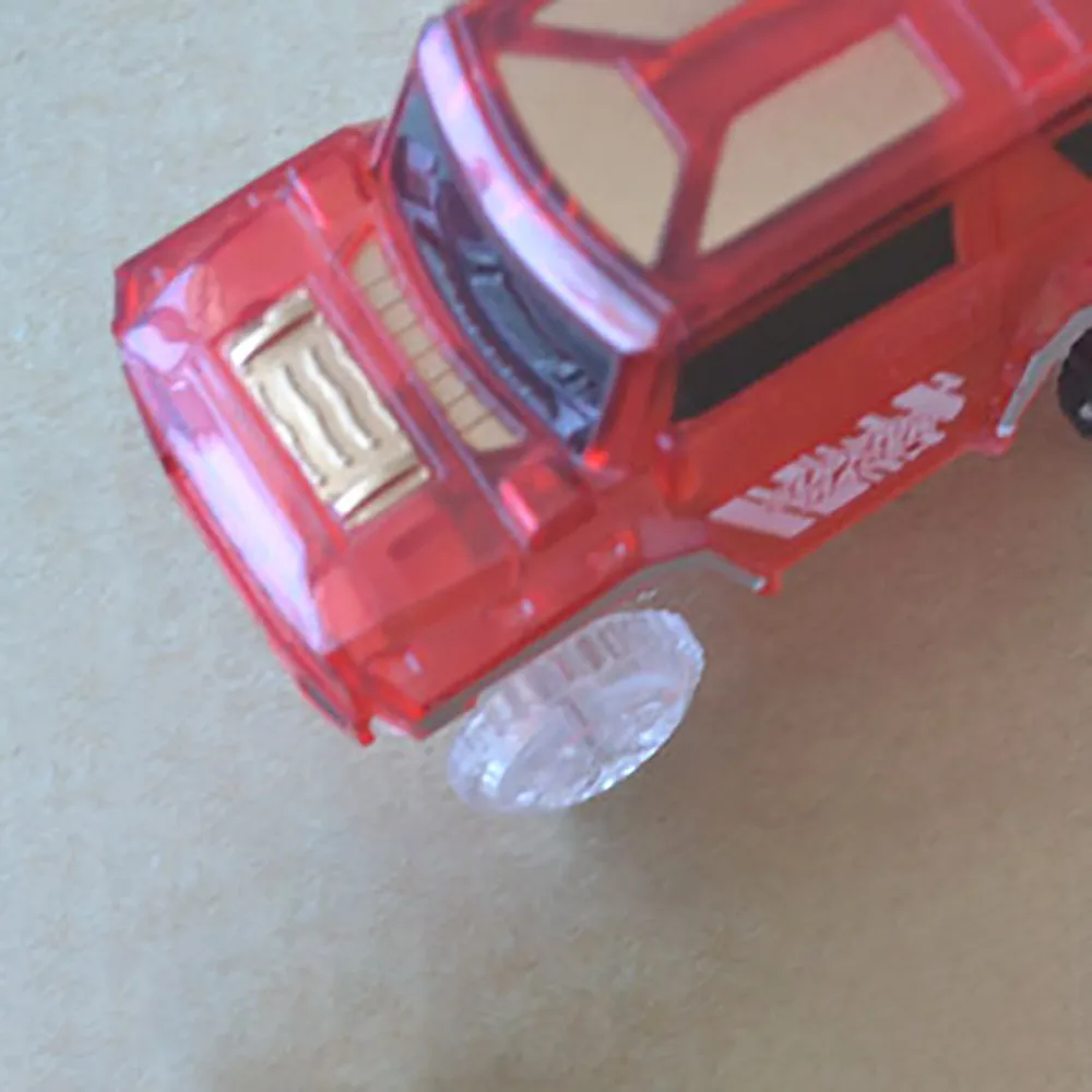 Hiinst игрушка Автомобильная электроника специальный автомобиль для волшебной дорожки Дети мигающие огни Обучающие пластиковые Забавный подарок с дропшиппинг