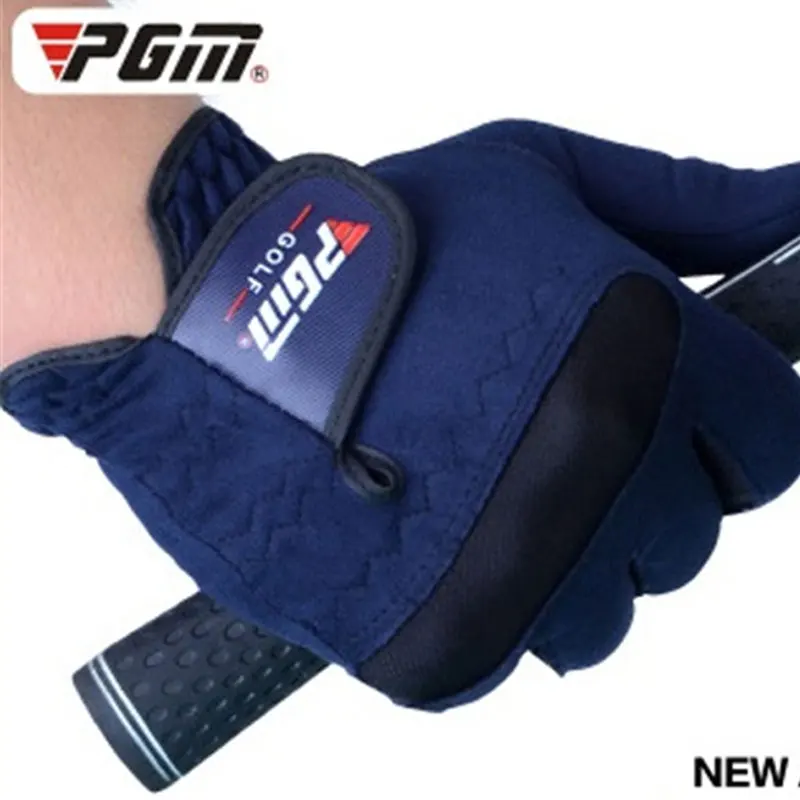 

1 Pcs Mens Right Left Hand Full Hands Golf Gloves Breathable Microfiber Cloth Anti-Skid Gloves Mittens Golf Accessories D0010