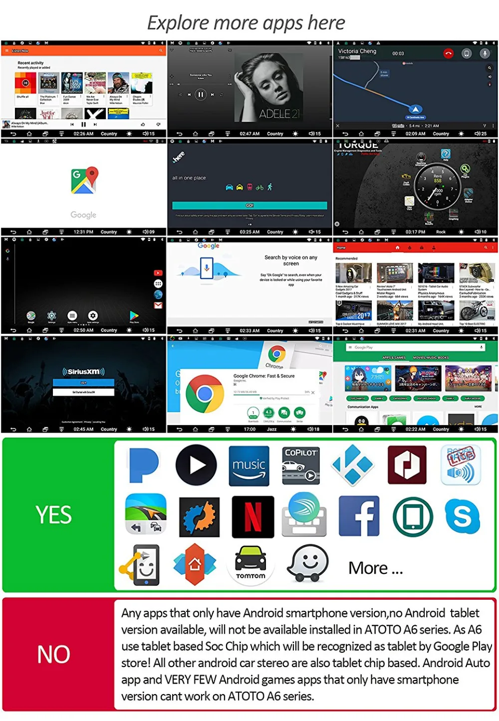 ATOTO A6 Doubel Din Android авто радио GPS Navi плеер/2 * Bluetooth/A6Y2721P 2G + 32G/2A Быстрая зарядка/Indash