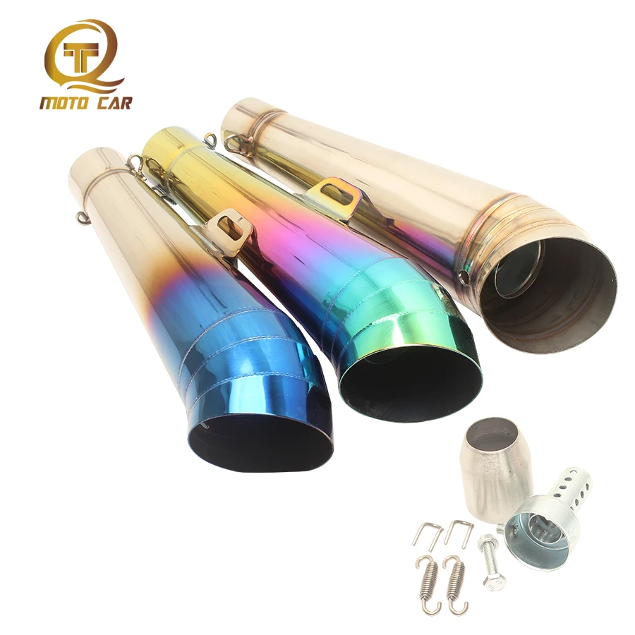 

Motorcycle Exhaust Escape Muffler DB Killer Slip On for Z800 Z750 Z250 Z300 CbR300 Z1000 GSXR1000 CB1000R GSR750 R3 R1 K6 K7 K8