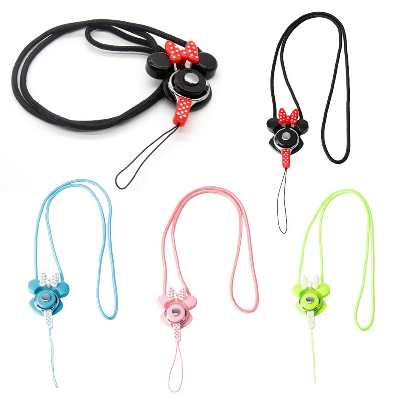 

Cartoon Necklace Badge Neck Strap Lanyard Tag Keychain ID Card Holder Cell Phone