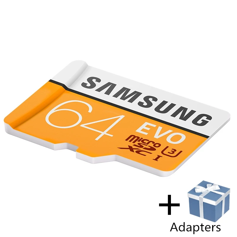 SAMSUNG EVO карта памяти MicroSD 256 г 128 ГБ 64 ГБ 32 ГБ 16 ГБ 100 МБ/с. Class10 U3 U1 SDXC Класс EVO+ карты памяти Флэшка Микро сд Micro SD Card Флешка - Емкость: U3 100MBs 64GB