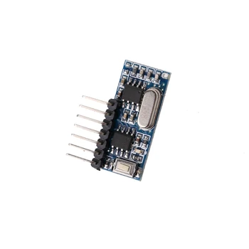 

433mhz Wireless RF Receiver 1527 Learning Code Decoder Module For Remote Control