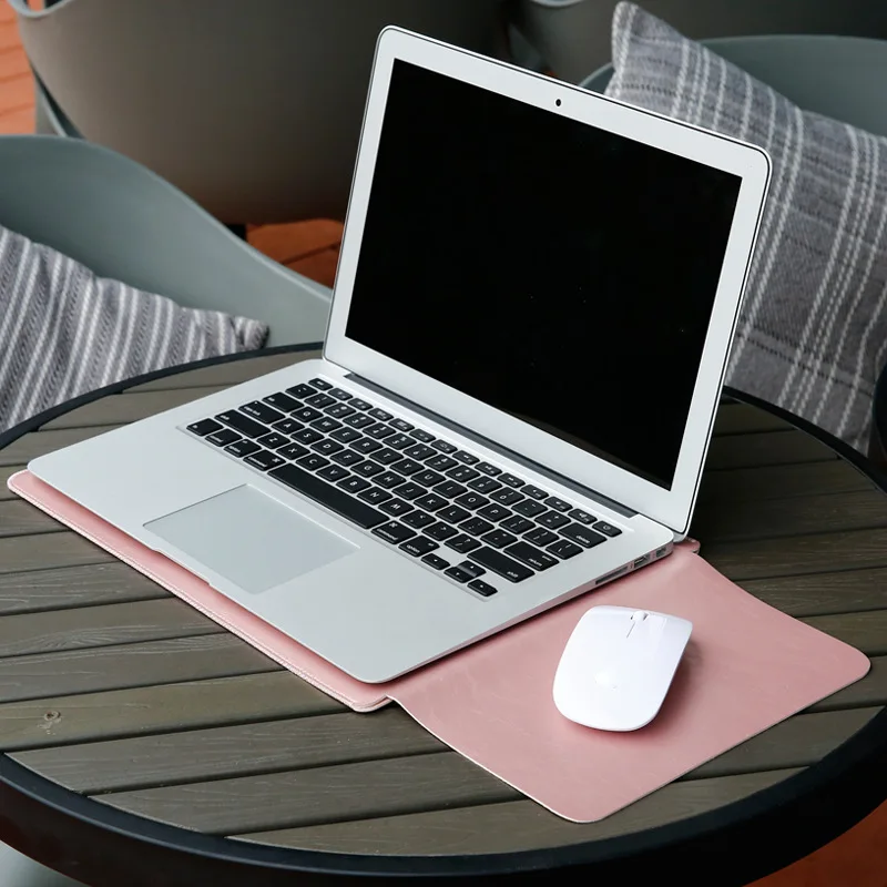 Тонкий чехол для Macbook Air 13 Pro ноутбука из лакированной кожи 15 2017 2018 A1989 A1990|Сумки и