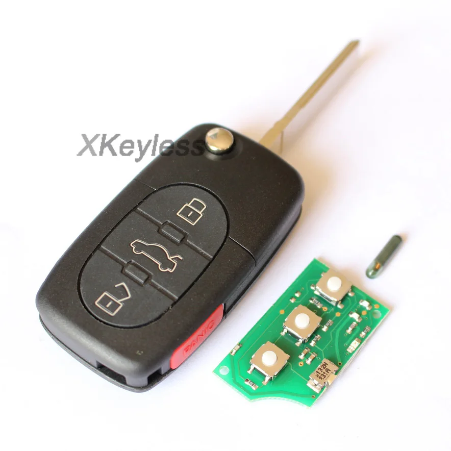 

for Audi old A4 car fob flip remote key control 315mhz , model: 8Z0 837 231G