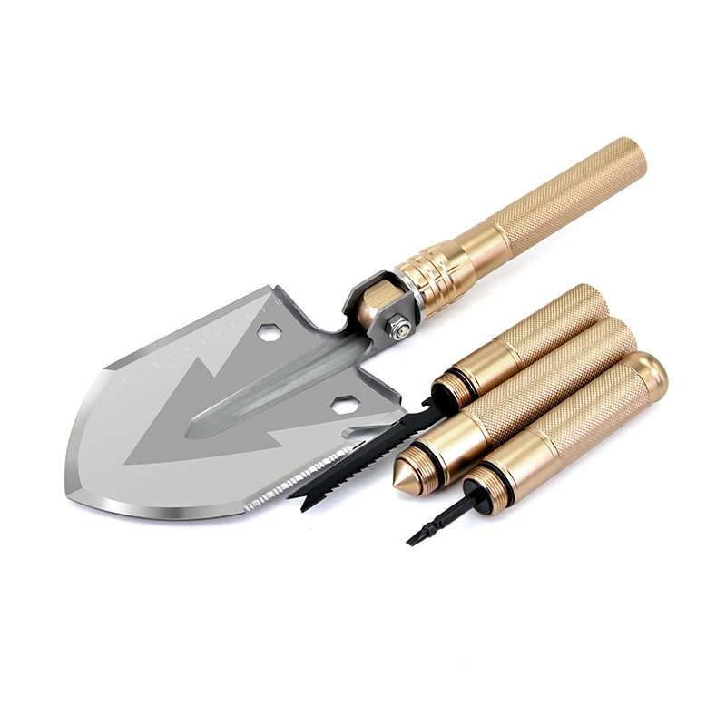 Military Folding Shovel Gardens Camping Survival Multifunctional Spade Shovel Outdoor Pocket Knife Multitool Gardening Tools