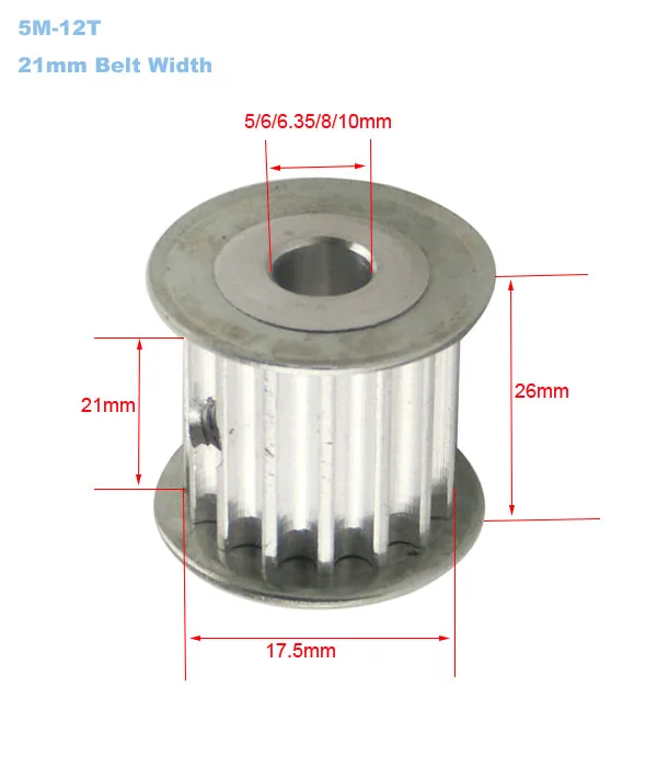 5M-12T size