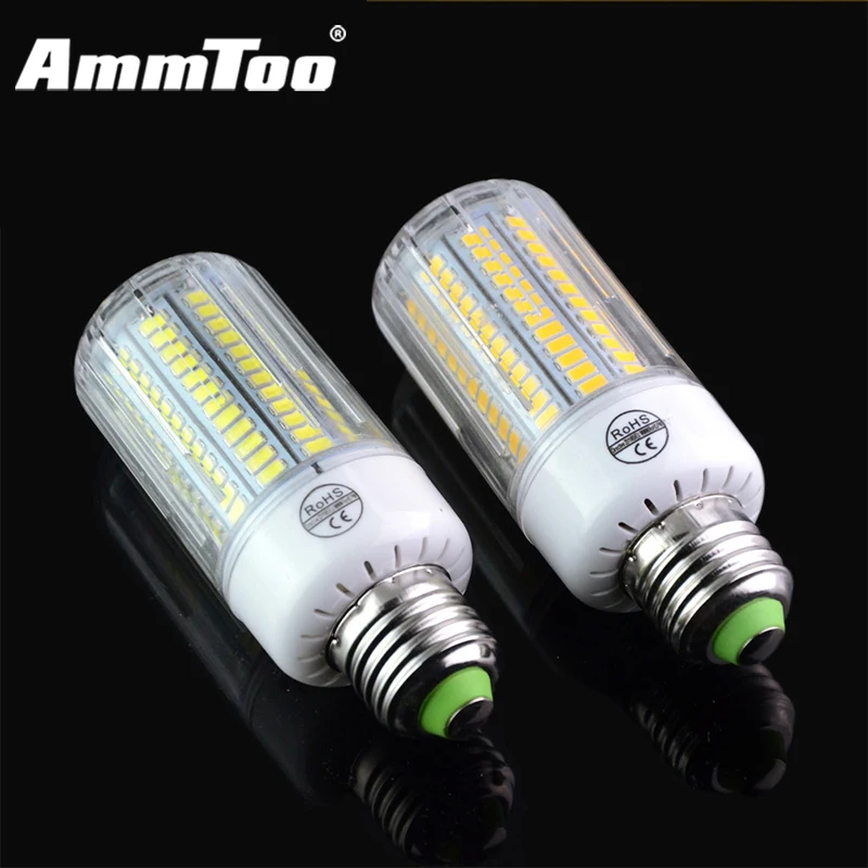 1 шт. E27 Светодиодная кукурузная лампа 220В SMD 5730 24LED 30LED 42LED 64LED 80LED 89LED лампада