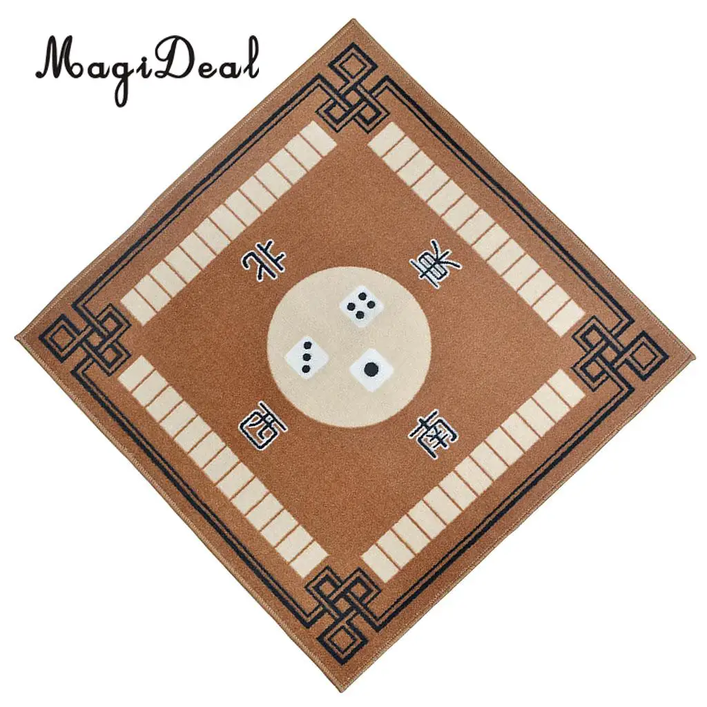 MagiDeal Mahjong Table Mat Cover Carpet Silence Multifunctional Household Thickening