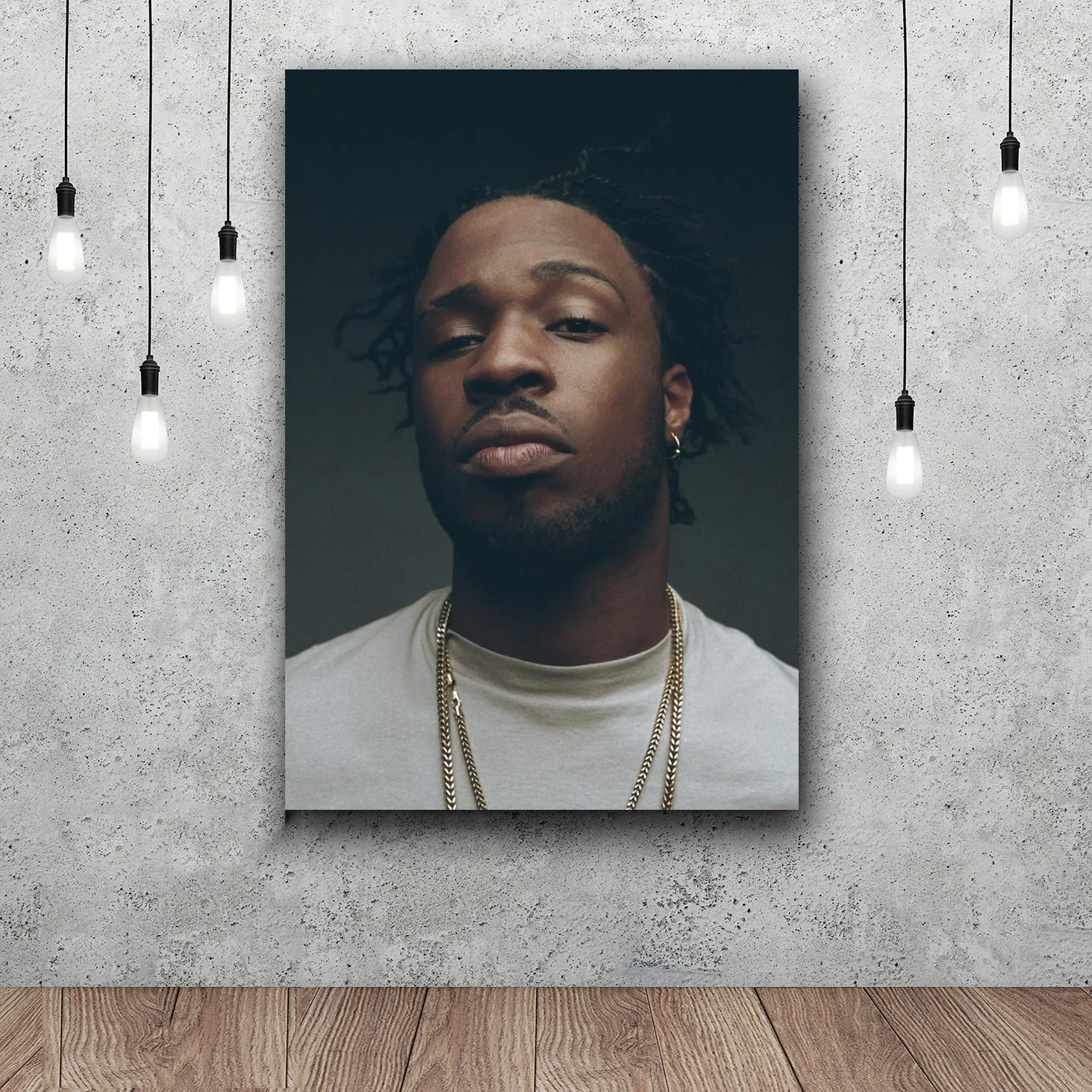 Avelino UK Hip Hop Rap Music Singer Art Poster Silk Canvas Painting