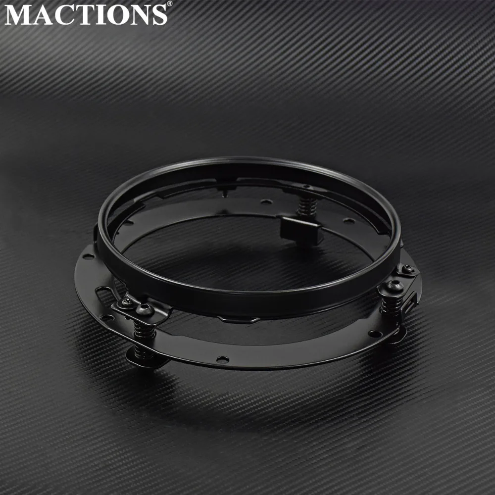 

1Pcs Mounting Bracket Ring Mount Brackets 7 Inch Round Headlight Motorcycle For Harley For Jeep Wrangler Hummer