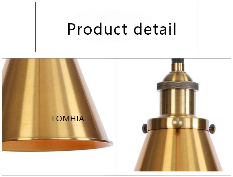 Modern Loft Pendant Lights Retro Industrial Edison Vintage Lamp12
