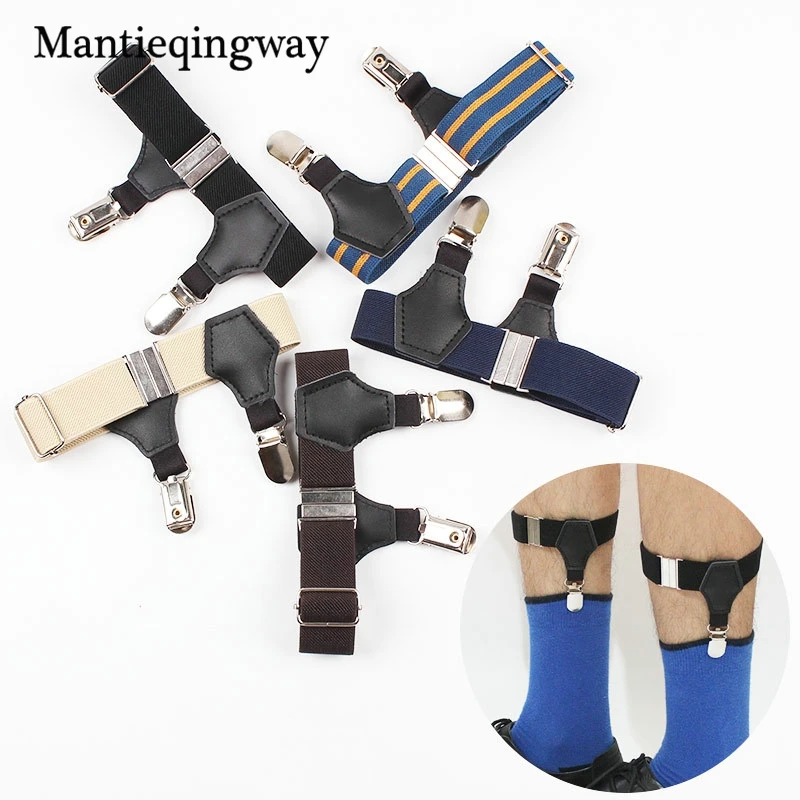Buy Mantieqingway Black Socks Holders Garters for Mens