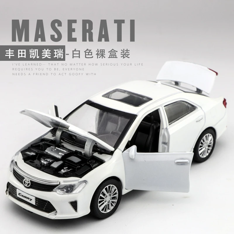 Белый Красная литая под давлением модель 1/32 автомобилей отличная игрушка/машинка Милая для детского автомобиля самая популярная машина для людей жизни - Цвет: Белый