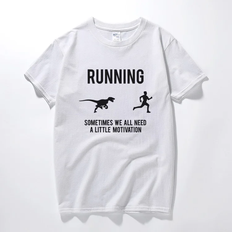 Mens Running Motivation T shirt Funny 