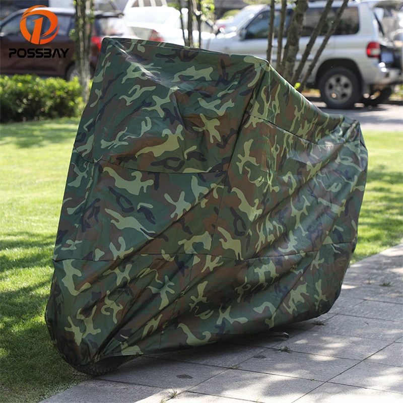 

POSSBAY Washable Motorcycle Covers Waterproof Anti-dust UV Scooter Cover Housse Moto Motorhoes for Honda Yamaha Harley Potector