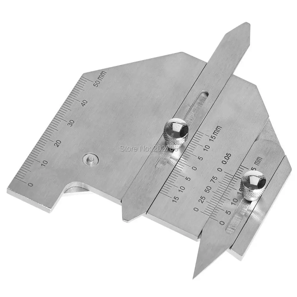 HJC60 Welding Gauge Weld bead height welding seam gap Ruler Gage Metric