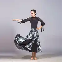 New hem dansa ballroom dance skirts for women ballroom skirt long waltz standard ballroom skirts women