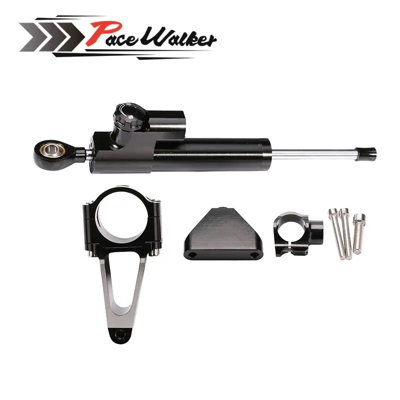 

Motorcycle Steering Damper Stabilize Bracket support For Honda CBR 600 F4I 2001-2007 CNC Stabilizer Linear Reversed Safety