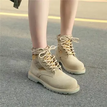 Women Winter Boots Classic Leather Ankle Boots Female Autumn Winter Boots High Quality Fashion Botas Mujer Lace-Up Flat Boots women martin boots ankle boots winter warm shoes female motorcycle ankle fashion boots botas feminina women botas mujer