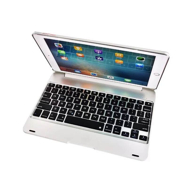 Top Flip Keyboard For iPad 9.7 Air / Air 2 5th 6th Generation Bluetooth Keyboard Case for iPad 9.7 / Pro 9.7 Cover