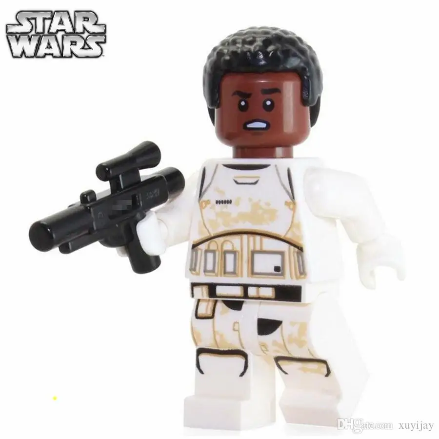 Одной продажи Звездные войны Rogue One Finn FN-2187 штурмовика Minifig собрать модель DIY 3D строительные блоки детей подарки игрушки