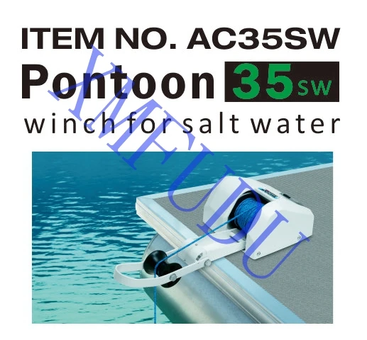 Белая электрическая лебедка якорь для морской лодки 35 фунтов 12 В|marine boat yacht|marine