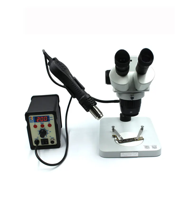 

2018 New Multifunction General repair Microscope hot Air Gun Holder Directional Holder for QUICK 858D 861DW 2008 solder station