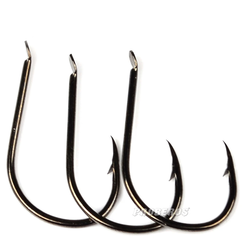 

50pcs/package high Carbon Steel Fishing Hook Fishhooks Durable Pesca Jig Head Fishing Hooks Flat head Carp Fishing Tackle