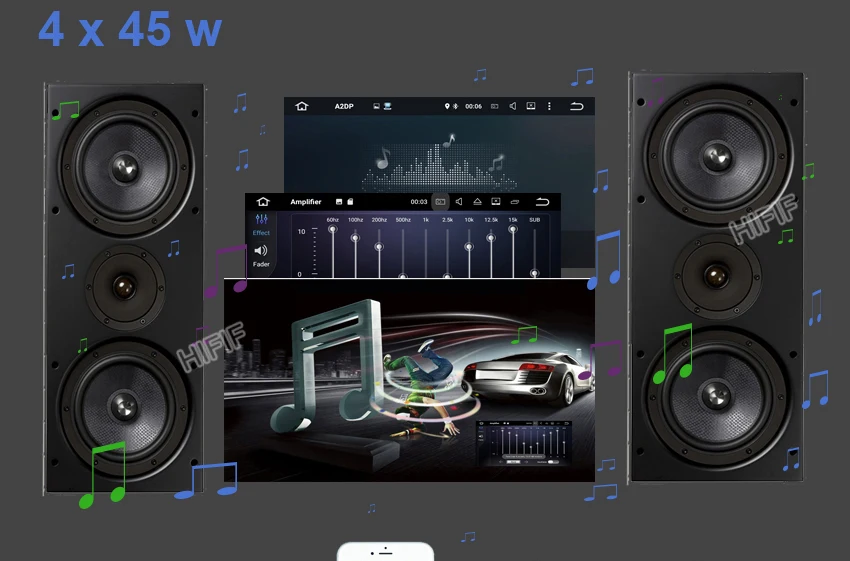 Excellent 4+32G 7"Android 8.0 Octa Core Radio GPS HDMI Car DVD Player for BMW E39 M5 1999 2000 2001 2002 2003/7 Series E38 1994 1995-2001 8
