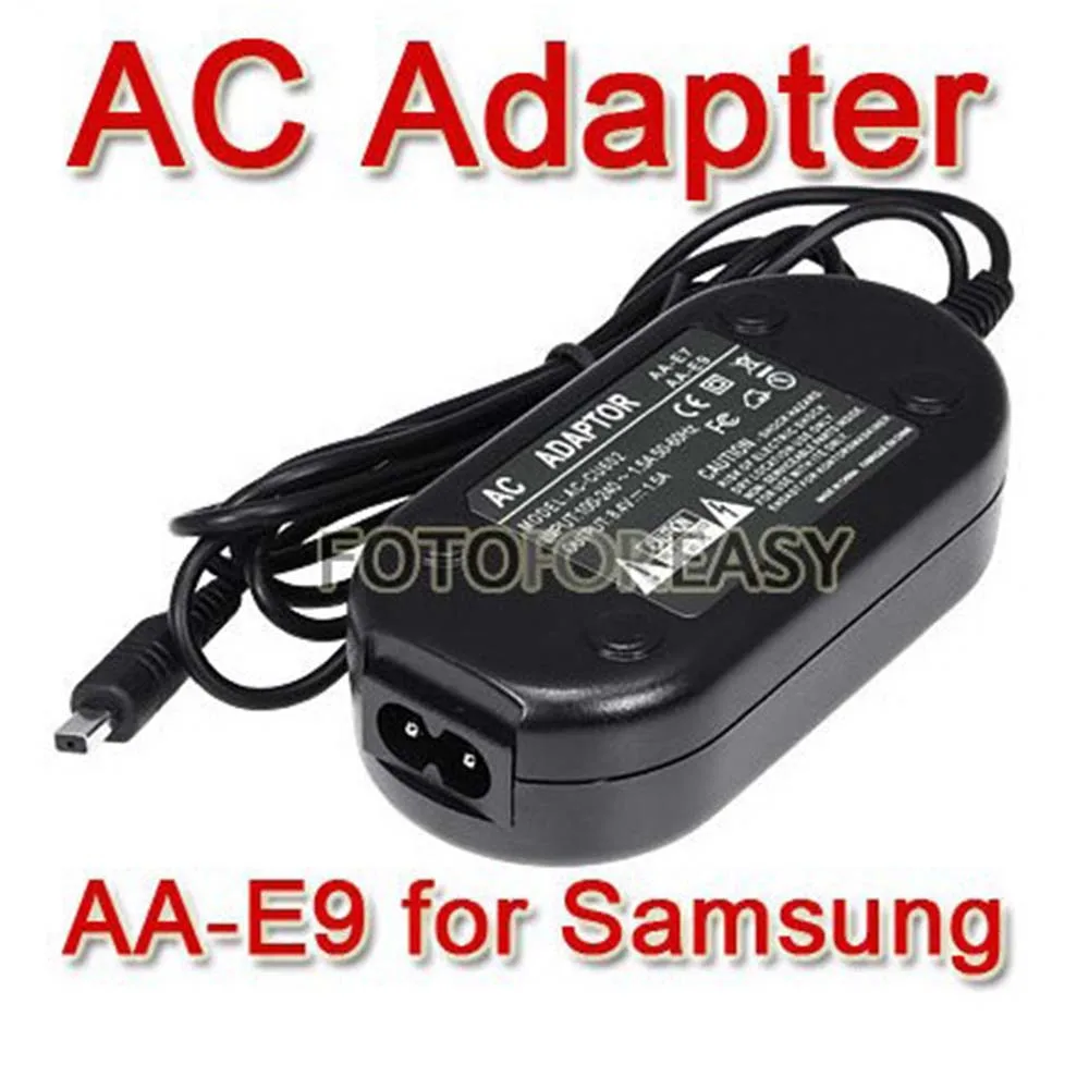 Переходное кольцо для объективов FOTGA AA-E9 адаптер переменного тока для samsung AA-E7 AA-E8 AA-E6A VP-DX200(i) VP-DX2050 VPDC175WB
